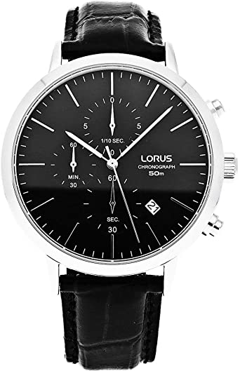  Relojes para hombre LORUS LORUS RELOJES RT317BX9, Negro -,  Cronógrafo : Ropa, Zapatos y Joyería