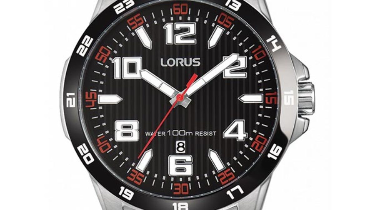 Reloj Lorus RRX95HX9 Classic Hombre Esfera Negra